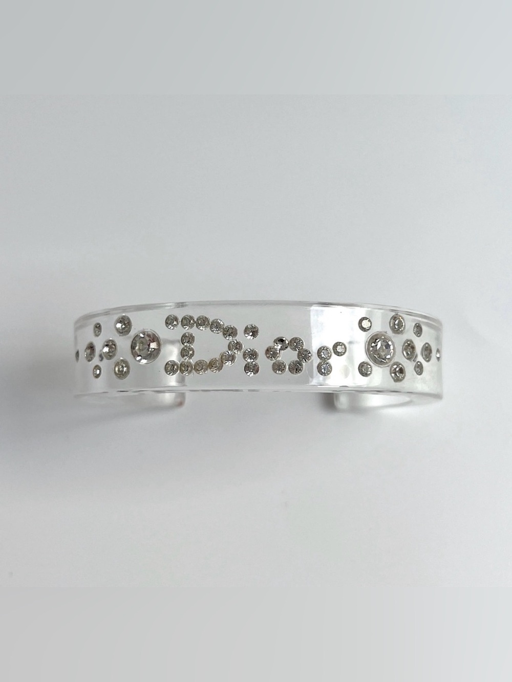 Vintage Christian Dior Lucite Bracelet